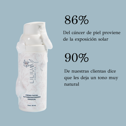 Crema Facial Autobronceante 50 ml