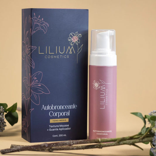 Auto bronceador para el cuerpo y piernas 