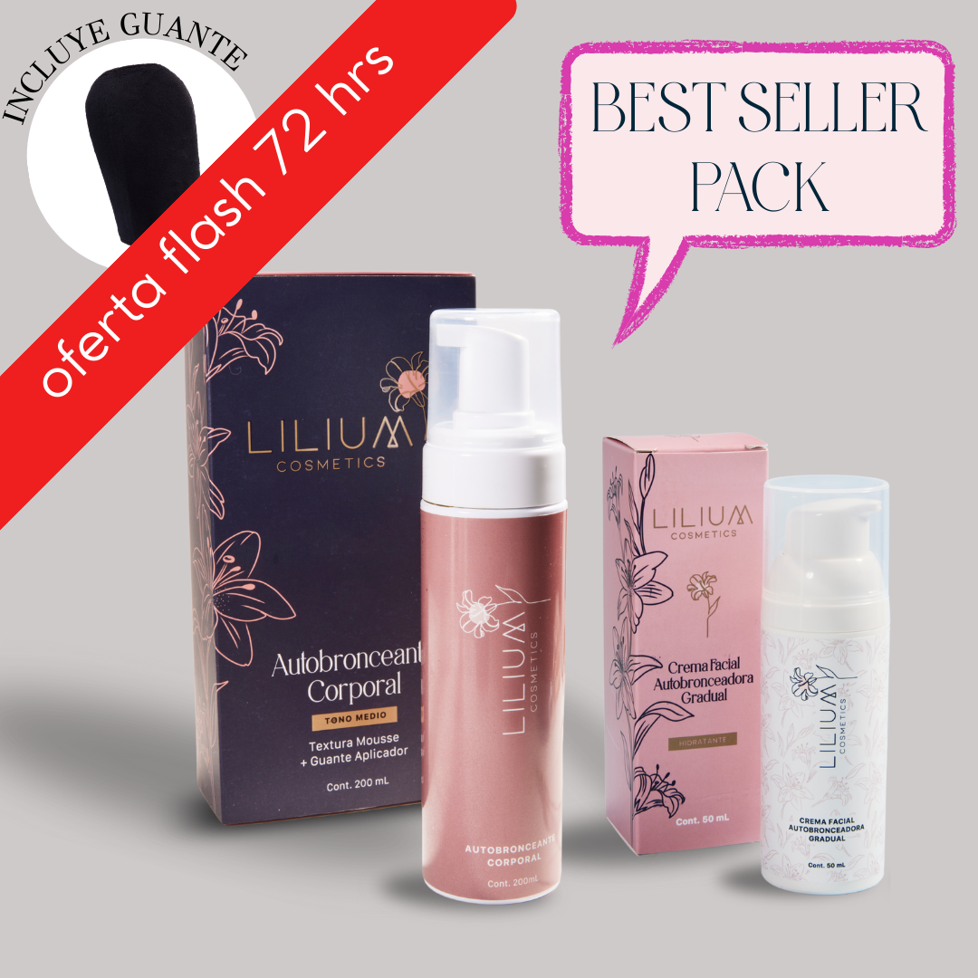 OFERTA FLASH 72 HRS: Pack BEST SELLER: mousse para cuerpo + crema para cara DE REGALO!