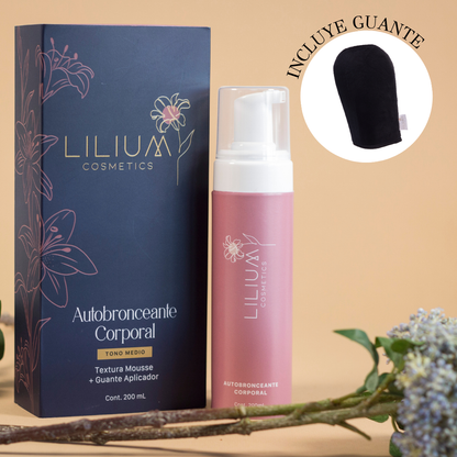 Mouse Autobronceante 200ml + Guante aplicador
